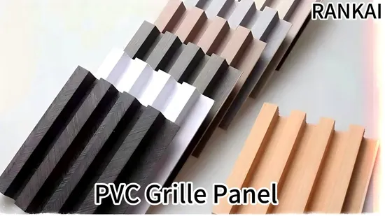 信頼性の高いWPC溝付きPVC壁パネル